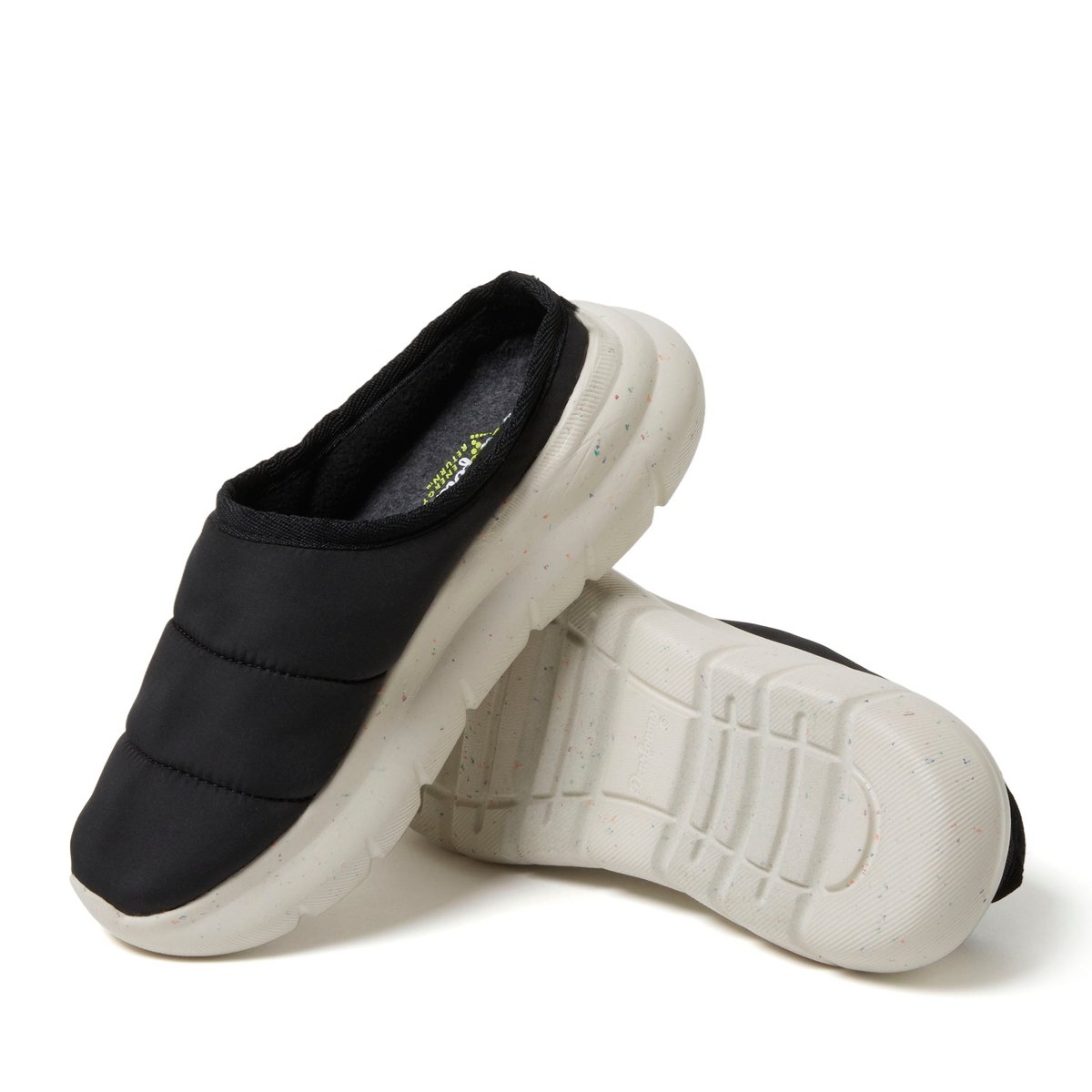 Женские сабо Dearfoams Women's Ontario Slip-On Clog With Regnr8 - Black Size 7 — фото 7