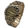 OLIVIA PRATT WOMENS ANIMAL PRINT METAL WATCH - 4 of 4