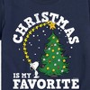 Boys' - Peanuts - Christmas Is My Favorite Short Sleeve Graphic T-Shirt - 2 of 4