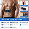 Mini Muscle Body Massager with 5 Replaceable Pads and 19 Speed 8 Modes for Pain Relief for Full Body and Relaxation of Arm, Leg Shoulder, Waist - 4 of 4