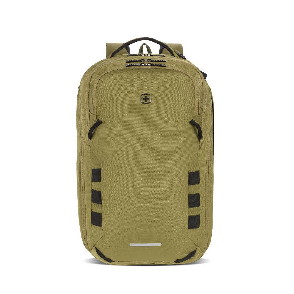 Photos - Travel Accessory Swiss Gear SWISSGEAR 45L Travel Backpack with RFID Blocking Pocket - Olive Branch 