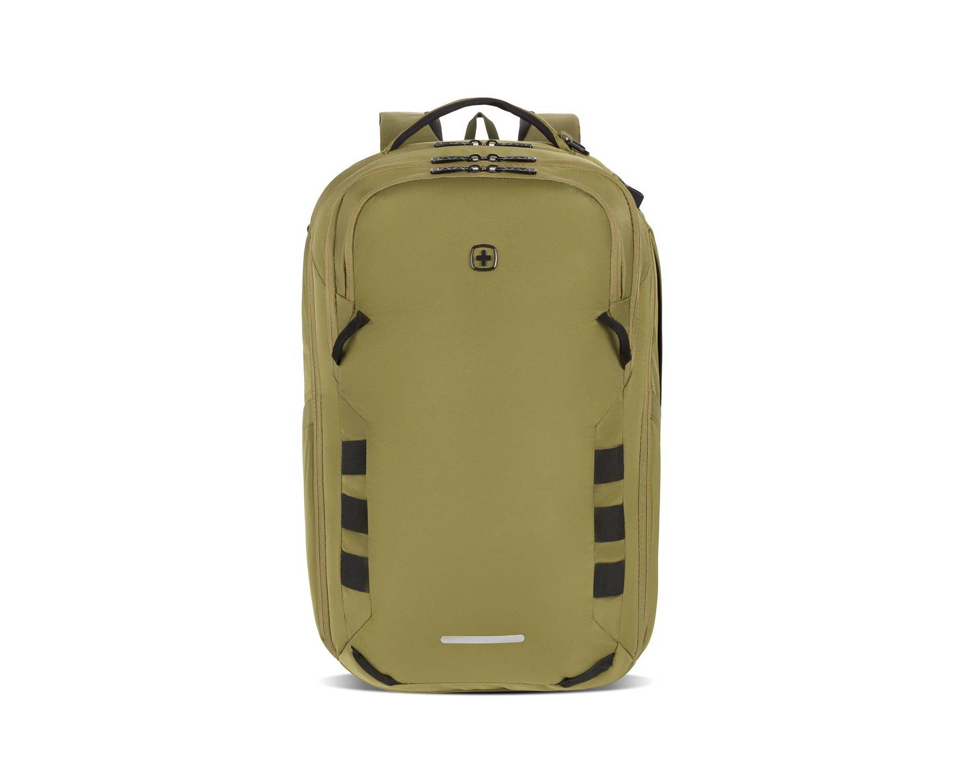 SWISSGEAR 45L Travel Backpack with RFID Blocking Pocket - Olive Branch: Polyester, Fits 17" Laptop
