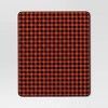 Quilting Gingham Throw Blanket Black/Orange - Hyde and EEK! Boutique™ - 3 of 4