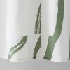 CVC Fabric Painted Strokes Shower Curtain Green - Room Essentials™ - 4 of 4