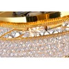 CWI Lighting,Empire 8 Light Flush Mount With Gold Finish - 3 of 4