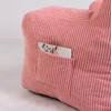 Gulches Bean Bag Seats - Pink Tufted Sofa Chair for Living Room & Bedroom - 4 of 4