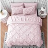 BAGOKIE 7-Piece Pinch Pleat Bed in a Bag Comforter Set for All Season - 2 of 4