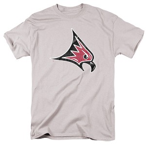 University of Wisconsin-River Falls Official Distressed Primary Logo Unisex Adult T Shirt - 1 of 4