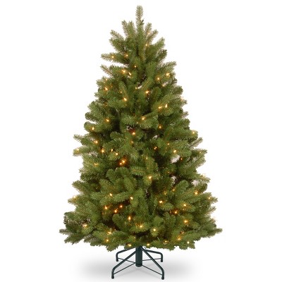 National Tree Company 4.5ft Newberry Spruce Tree with Dual Color LED Lights