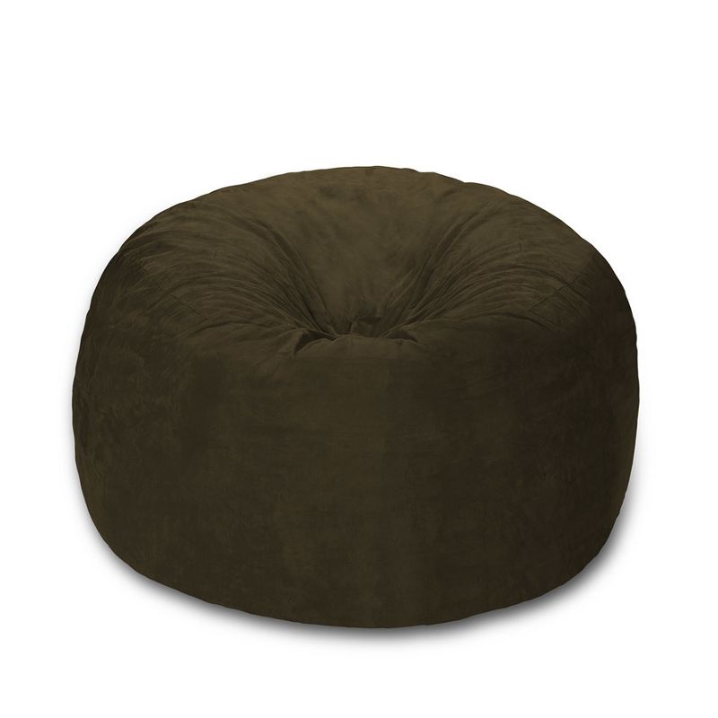 5' Large Bean Bag Chair with Memory Foam Filling and Washable Cover - Relax Sacks, 3 of 8