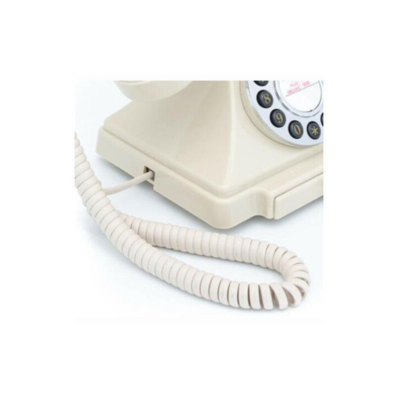GPO Retro GPOCARRPBIV Carrington Push Button Telephone - Ivory, 2 of 7