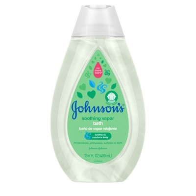 Johnson's Baby Vapor Bath, Soothing Aromas to Relax and Comfort Babies, Hypoallergenic - 13.6oz