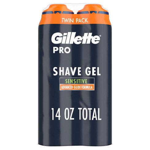 Gillette PRO Men's Sensitive Shaving Gel - 7oz - image 1 of 4