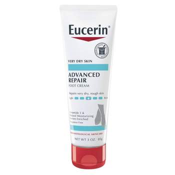 Eucerin Advanced Repair Foot Cream for Very Dry Skin Unscented - 3oz