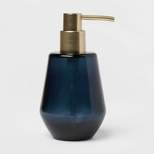 Smokey Glass Soap Pump Blue - Threshold™