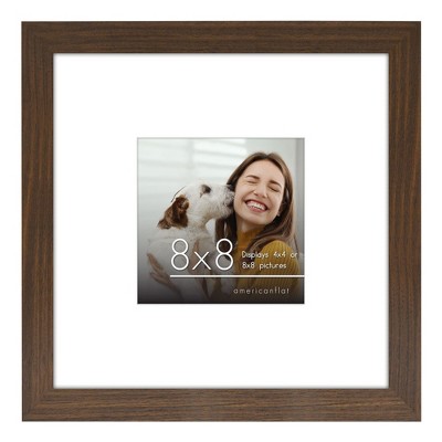 Americanflat Picture Frame with shatter-resistant glass - Available in a variety of sizes and styles