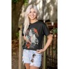 Autumn Leaves Fall Ghosts Pumpkins Graphic T Shirt Men or Women Brisco Brands - 4 of 4