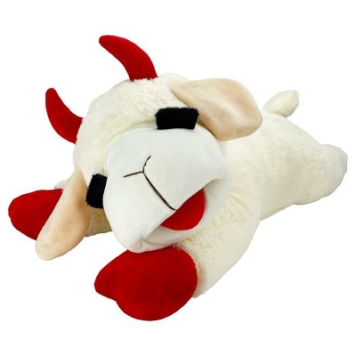 Multipet Lamb Chop with Devil Horns Dog Toy, X-Large