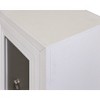 Martin Furniture Modern Inlay Design Wood Console for TVs up to 80" Console White/Brown - Tate Collection - 3 of 4