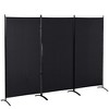 HOMCOM 3-Panel Room Divider Folding Privacy Screen Separator Partition Wall for Indoor Bedroom Office 100" x 72" - image 4 of 4