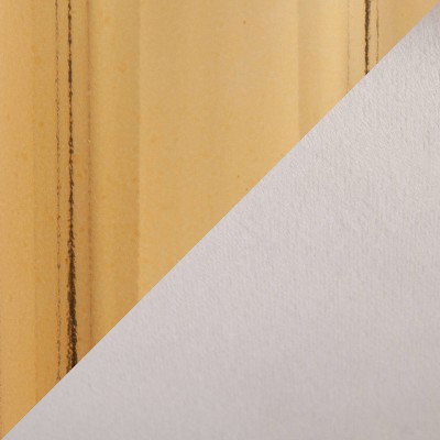 Gold Metal and White Velvet Contemporary Bar Stools, Set of 2