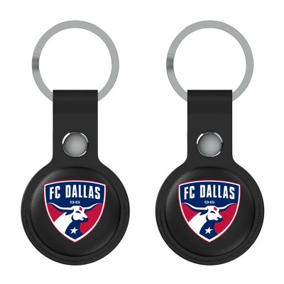 Keyscaper MLS Western Conference Teams Insignia Black Airtag Holder 2-Pack