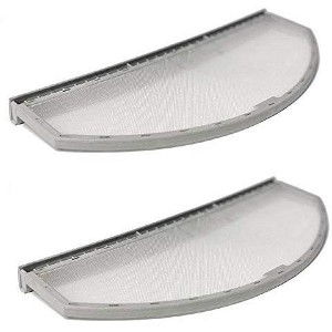 Nispira Lint Trap Screen Filter Replacement Compatible with Whirlpool Maytag Cloth Dryer Part 53-0918. 2 Filters - 1 of 3
