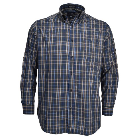 Checks Polyester Cotton Regular Mens Formal Shirt