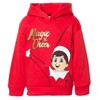 The Elf on the Shelf Fleece Pullover Hoodie and Pants Outfit Set Toddler to Big Kid - 3 of 4