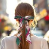 Unique Bargains Women's Print Scarf Headband 1 Pc - 2 of 4