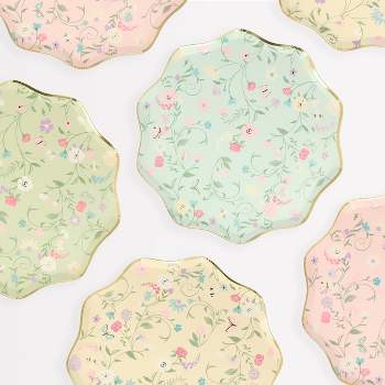 Meri Meri - Pastel Heart Glitter Stickers