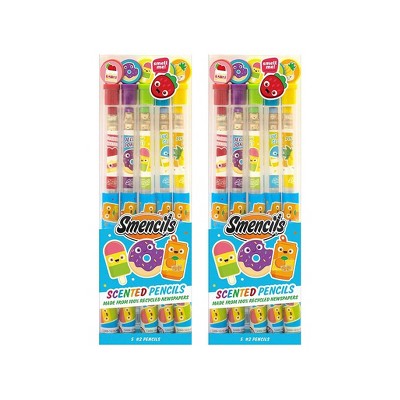 Scentco Colored Smencils - Gourmet Scented Coloring Pencils, 10 Count