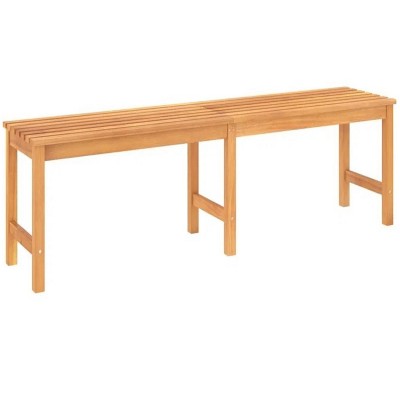 Patio Bench 70.9" Solid Teak Wood