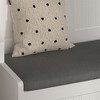 3-in-1 Hallway Hall Tree with 2 Storage Drawer and 4 Coat Rack, Wooden Entryway Shoe Rack Bench with Padded Seat Cushion - 4 of 4