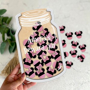 Huxxion Custom Magnetic Reward Jar Classroom Behavior, Personalized Mouse Tokens Reward Jar, Classroom Decor Teacher Gifts, Kids Reward System PY20 - 1 of 1