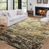 Coucheta Area Rug Floor Cover Foldable Thin Living Room Bedroom Non Slip Carpet Non-Shedding & Easy Care Mat for Room Home Decor, Multi-Color & Size - 2 of 4