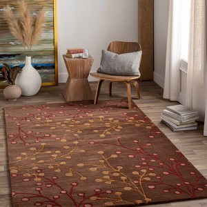Hauteloom Runner Area Rug   Dark Brown - 1 of 4
