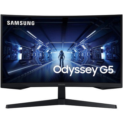 Samsung LC27G54TQWNXZA-RB 27" WQHD 2560 x 1440 144Hz Gaming Curved Monitor - Certified Refurbished