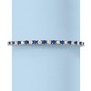 Ross-Simons 4.35 ct. t.w. Simulated Sapphire and 4.35 ct. t.w. CZ Tennis Bracelet in Sterling Silver - 3 of 4