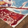 Dafney Transitional Floral & Botanical Red/Blue/Purple Area Rug - image 3 of 4