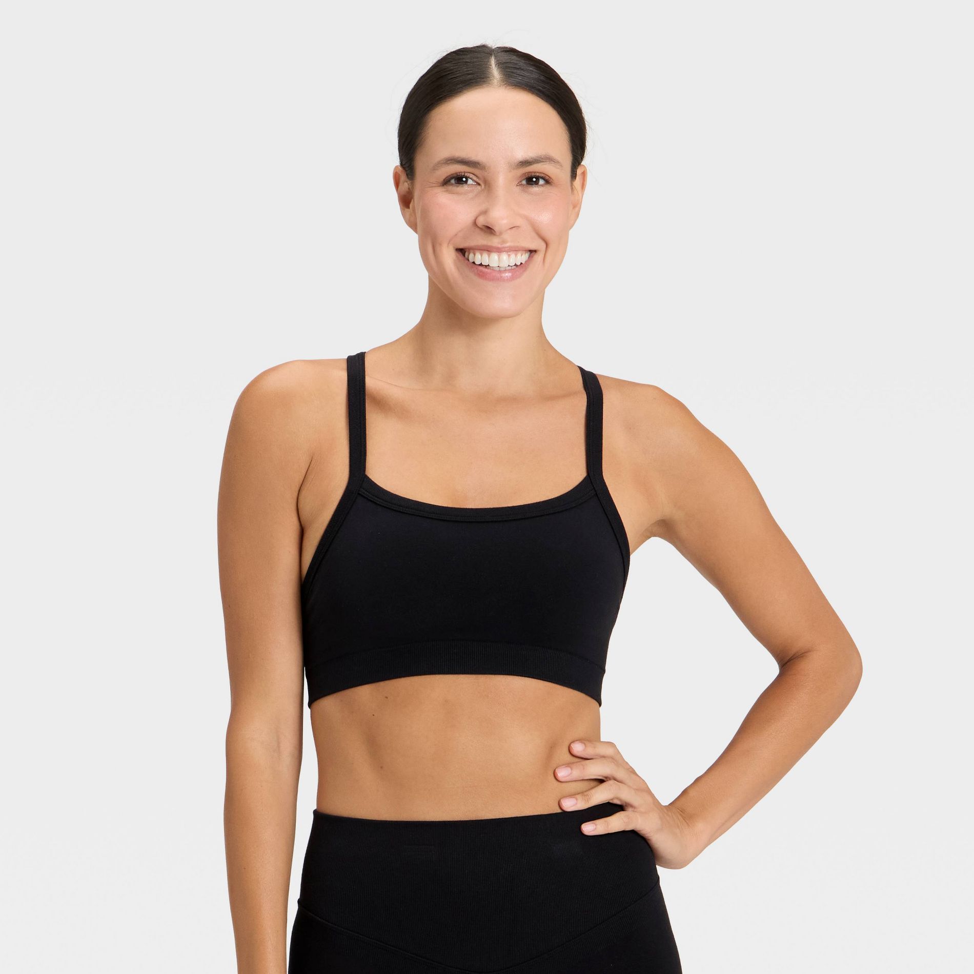 Women's Modal Seamless Light Support Sports Bra - All In Motion™