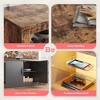 Bestier 70 Inch TV Stand with LED Lights for 75/80/85 Inch TV - 3 of 4