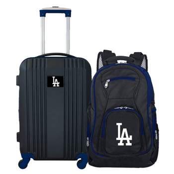 MLB Los Angeles Dodgers 2 Pc Carry On Luggage Set