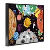 Stupell Industries Lively Outer Space Planets Astronauts on Moon, 14" x 11" - 3 of 4