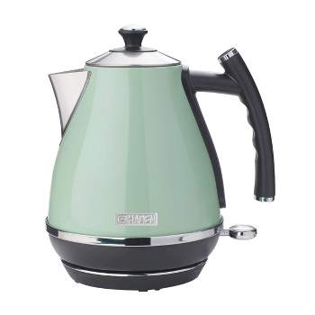 1.7 L Electric Kettle With Thin Chrome Trim Band - Painted Stainless Steel  - Figmint™ : Target