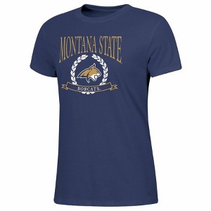 NCAA Montana State Bobcats Women's Crew Neck T-Shirt - 1 of 3