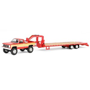 Greenlight 1/64 1987 Lifted GMC K2500 Pickup Truck with Toolbox