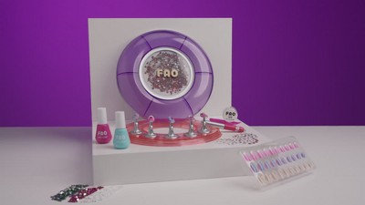 FAO Schwarz Street Chic Nails Custom Studio - 46pc : Target