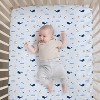 The Peanutshell Crib Bedding Set for Baby Boys, Nautical Patch, 3 Pieces - 3 of 4