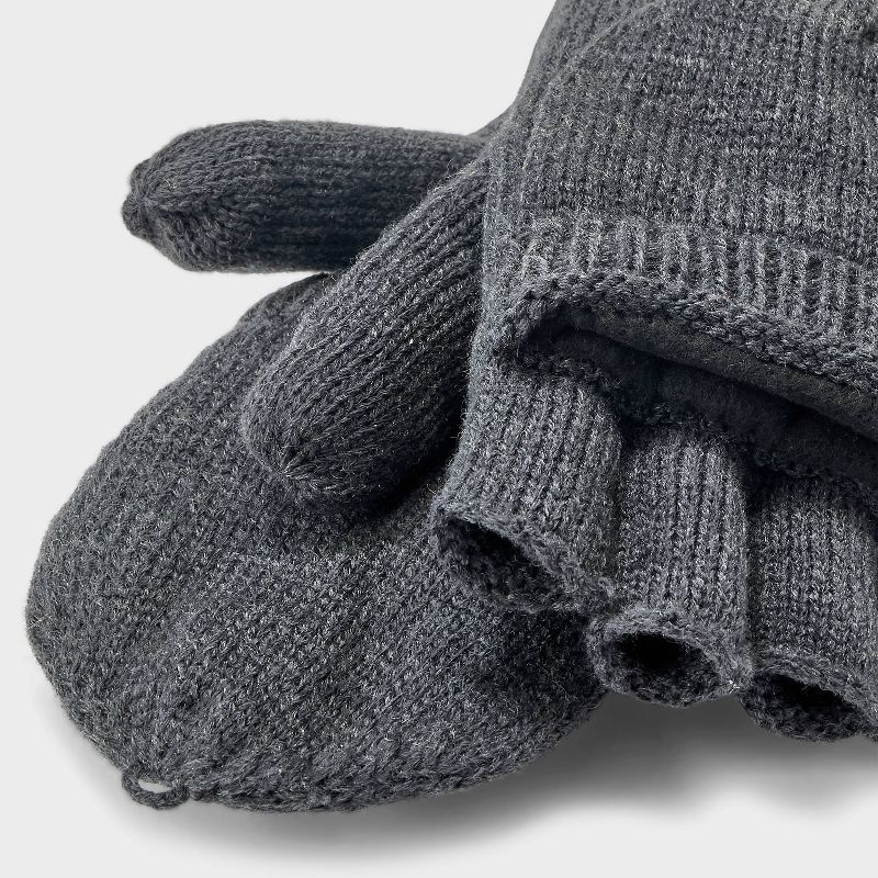 Men&#39;s Convertible Flip Top Mittens - Goodfellow &#38; Co&#8482; One Size Fits Most, 3 of 5